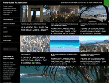 Tablet Screenshot of fieldguidetoawesome.com